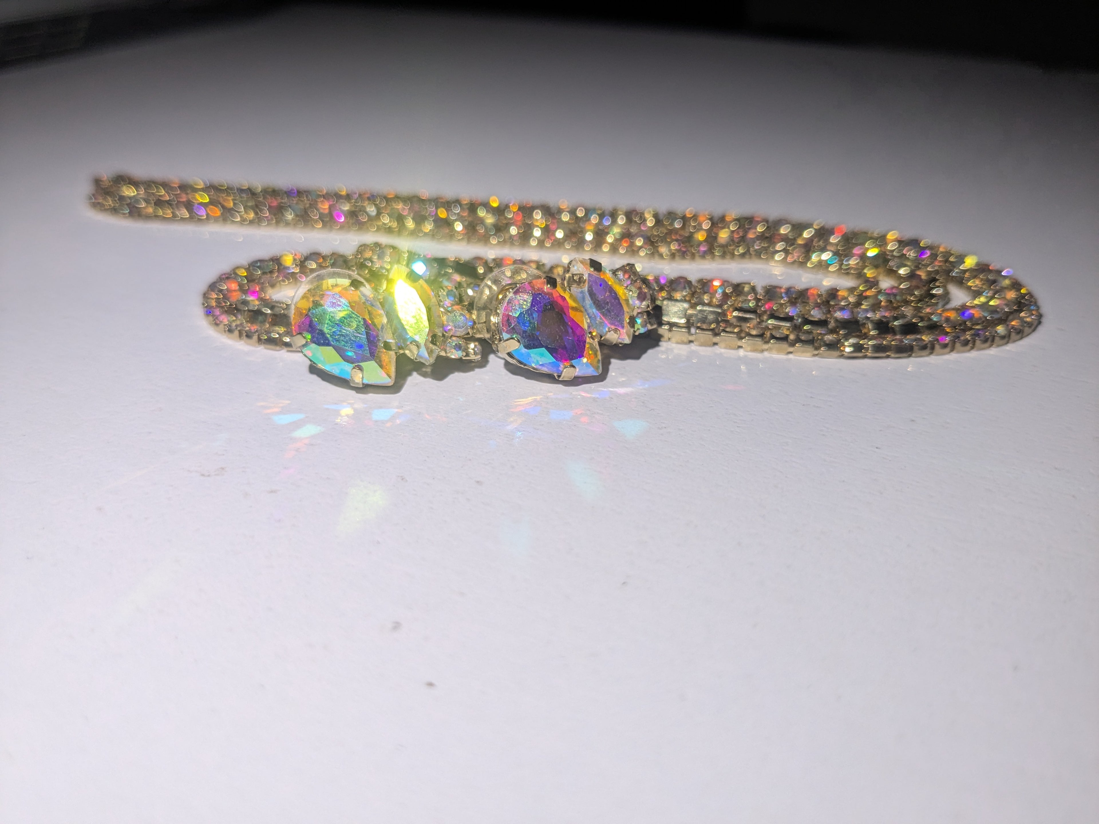 Radiant Prism Crystal Earrings